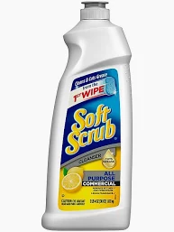 SOFT SCRUB LEMON SCENT 24.OZ  9/BX