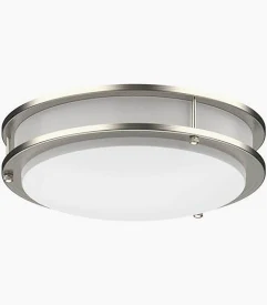 FIXTURE BAND TRIM LED 14" BRUSHED NICKEL ACRYLIC 5CCT 87813 23282