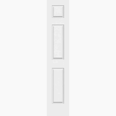 DOOR 6 PANEL SOLID COLON. WHITE 12" X 84"