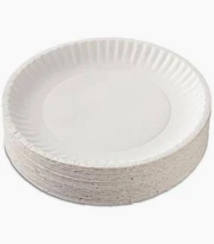 PLATE PAPER 6" WHITE 1000/CS UNCOATED #10100060  EILAT #726