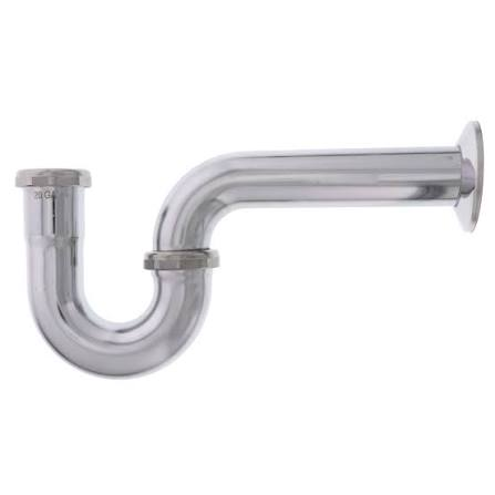 MILWAUKEE TUBULAR  P TRAP 1-1/2"  X  1-1/4" W/ CLEANOUT  #12814
