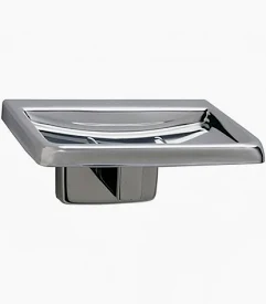 SOAP DISH CHROME 	#38000