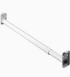 CLOSET ROD ADJUSTABLE HEAVY GAUGE 72" - 120"  TUF9572