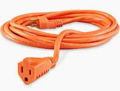 EXTENSION CORD 50' 16/3 ORANGE 4326849
