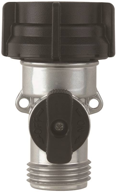 GILMOUR 05V SHUT-OFF VALVE,  ZINC, CHROME