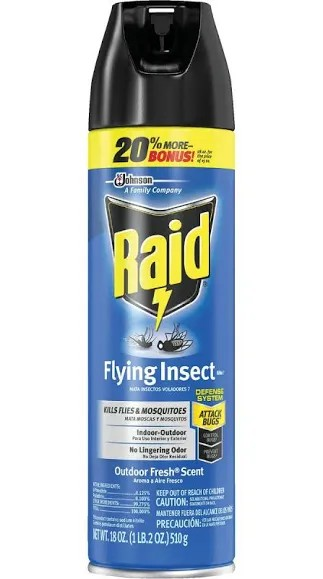 RAID FLYING INSECT KILLER 18OZ  81666
