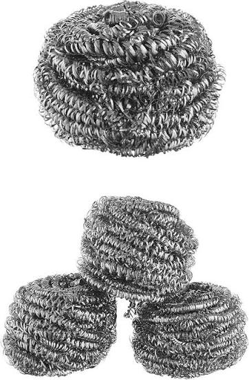 SCRUBBLES ACS STAINLESS STEEL METAL SCRUBBER (STEEL WOOL) 354343
NSC# : 571411 6 -12/PK